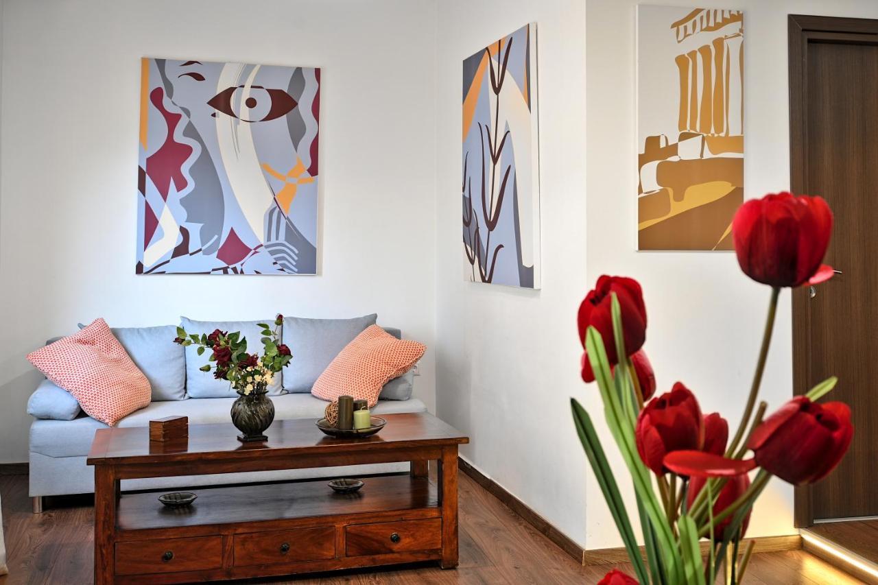 Stylish Apartment, Acropolis View Athen Eksteriør bilde